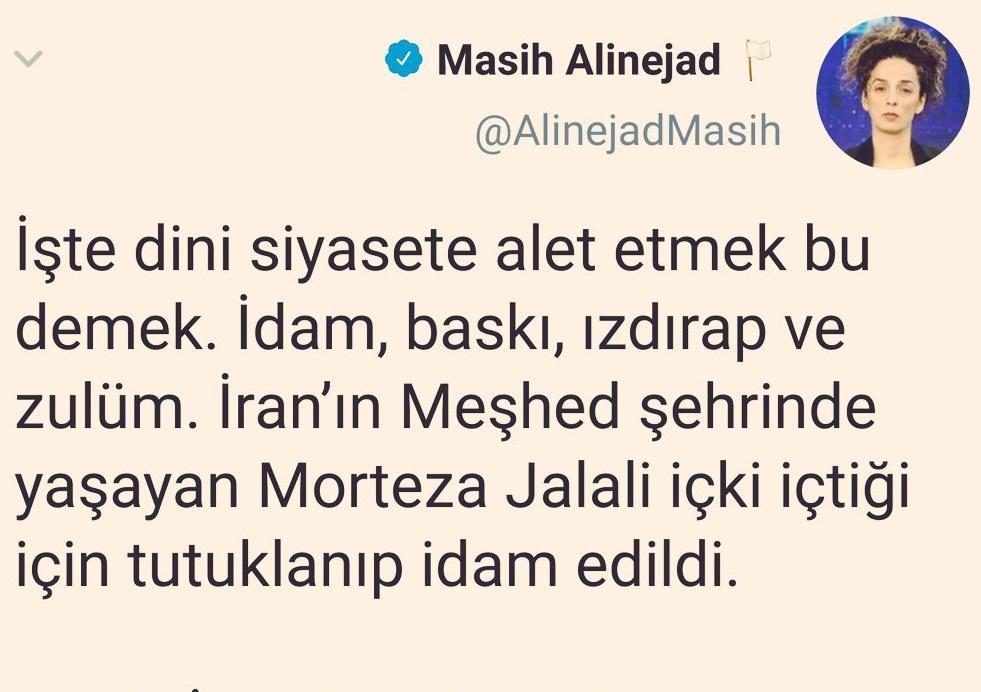 آغاز تابلو (!) همکاری مصی علینژاد با سازمان اطلاعات ترکیه! آغاز تابلو (!) همکاری مصی علینژاد با سازمان اطلاعات ترکیه!