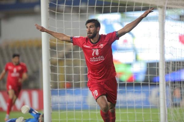 مهاجم پرسپولیس، زننده بهترین گل هفته